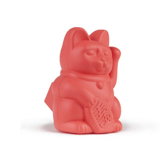 Lucky Cat Mini Dekorasjon - Neon Orange