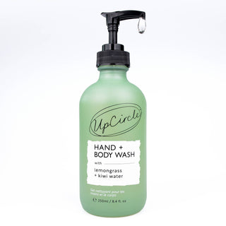 UpCircle Hand + Body Wash – Såpe for hender og kropp med kiwivann (250ml)
