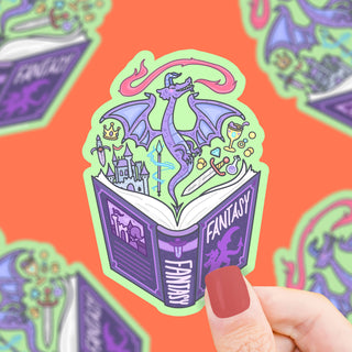 Fantasy Book Club - Klistremerke