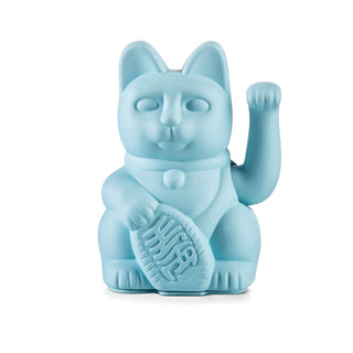Lucky Cat Dekorasjon - Light Blue