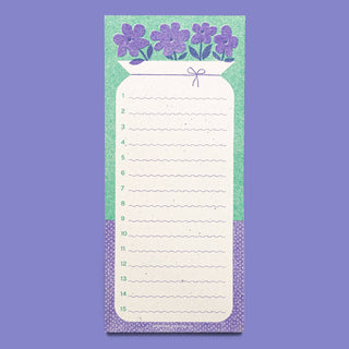 Premium Notatblokk - Vase med Blomster