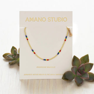 Amano Studio - Miyuki perlearmbånd - Rainbow - COLORPOP