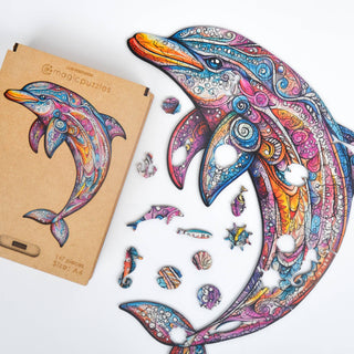 Delfin Puslespill Premium