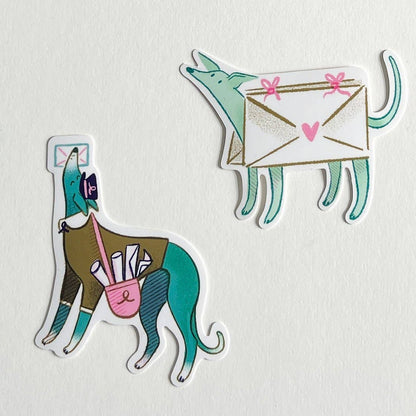 Snoot Mail Klistremerke - Postbud