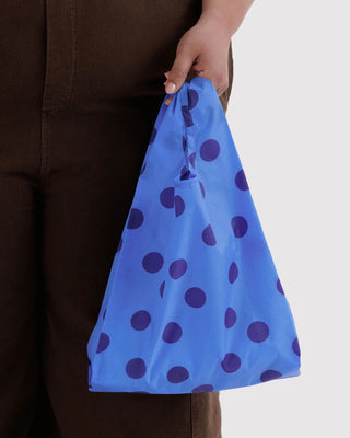 BAGGU - Baby BAGGU Handlenett - Blue Polka Dot - COLORPOP