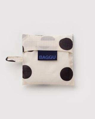 BAGGU - Baby BAGGU Handlenett - Cream and Black Polka Dot - COLORPOP