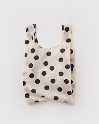 BAGGU - Baby BAGGU Handlenett - Cream and Black Polka Dot - COLORPOP