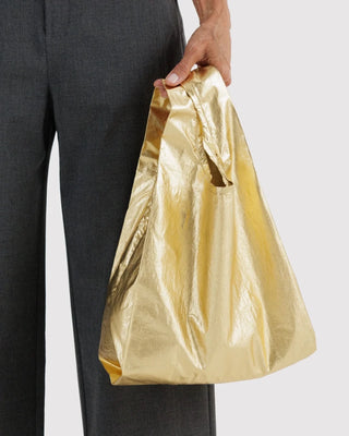 BAGGU - Baby BAGGU Handlenett - Gold Metallic - COLORPOP