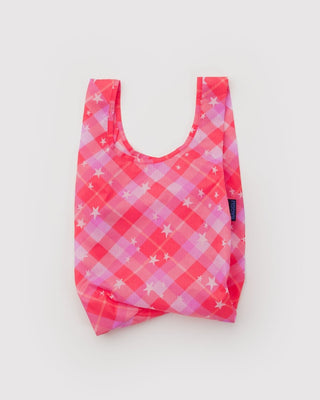 BAGGU - Baby BAGGU - Pink Star Plaid - COLORPOP