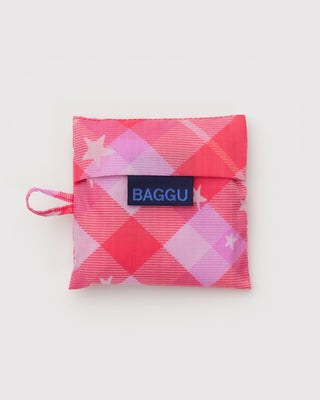 BAGGU - Baby BAGGU - Pink Star Plaid - COLORPOP