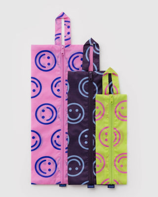 BAGGU - BAGGU 3D Zip Set - Bright Happy Mix - COLORPOP
