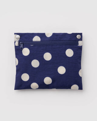BAGGU - BAGGU Cloud Bag - Navy and Cream Polka Dot - COLORPOP