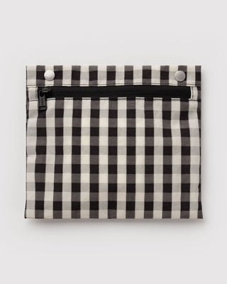 BAGGU - BAGGU Everyday Cloud Bag - Black and Cream Gingham - COLORPOP