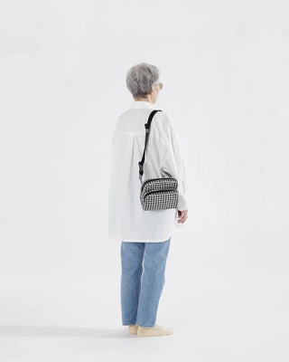 BAGGU - BAGGU Fanny Pack - Black & White Gingham - COLORPOP
