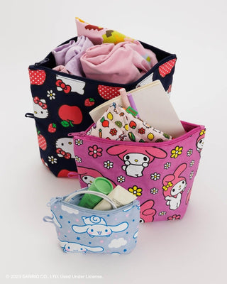 BAGGU - BAGGU Go Pouch Set - Hello Kitty - COLORPOP