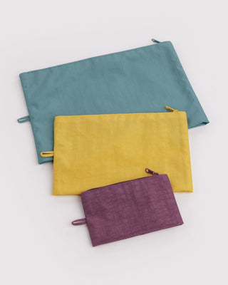 BAGGU - BAGGU Go Pouch Set - Jewel Mix - COLORPOP