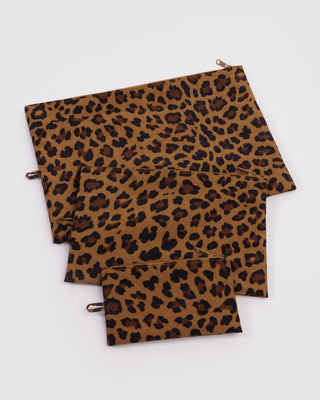 BAGGU - BAGGU Go Pouch Set - Leopard - COLORPOP