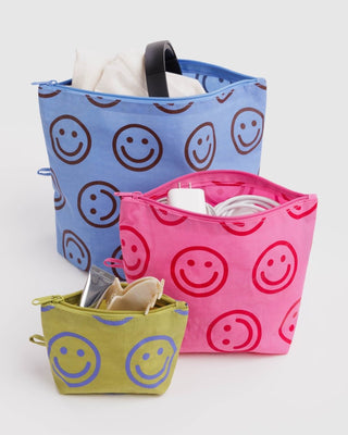 BAGGU - BAGGU Go Pouch Set - Pop Happy Mix - COLORPOP