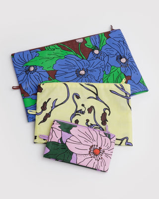 BAGGU - BAGGU Go Pouch Set - Poppy Mix - COLORPOP