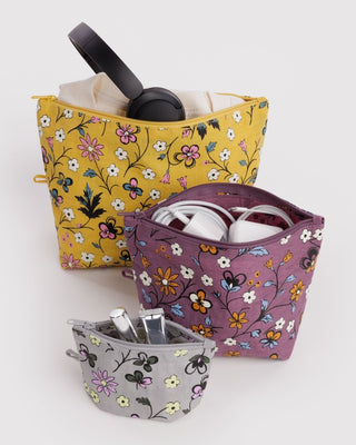 BAGGU - BAGGU Go Pouch Set - Wildwood Mix - COLORPOP