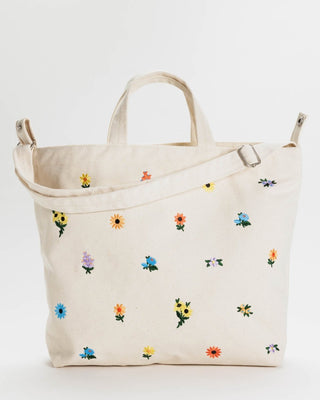 BAGGU - BAGGU Horizontal Zip Duck Bag - Ditsy Floral - COLORPOP