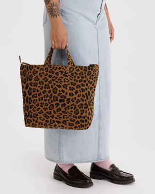 BAGGU - BAGGU Horizontal Zip Duck Bag - Leopard - COLORPOP