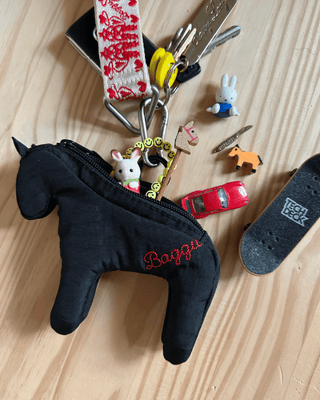 BAGGU - BAGGU Horse Charm - Black - COLORPOP
