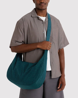 BAGGU - BAGGU Large Crescent Bag - Deep Sea - COLORPOP