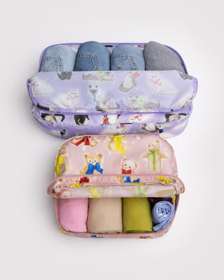 BAGGU - BAGGU Large Packing Cube Set - Fancy Animals - COLORPOP
