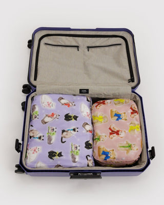 BAGGU - BAGGU Large Packing Cube Set - Fancy Animals - COLORPOP