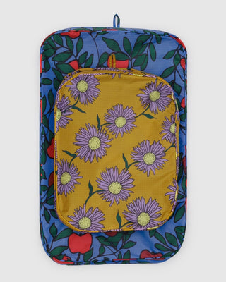 BAGGU - BAGGU Large Packing Cube Set - Night Orchard - COLORPOP