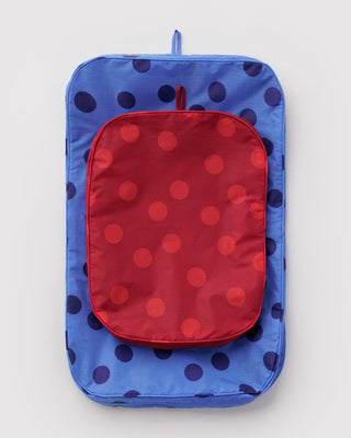 BAGGU - BAGGU Large Packing Cube Set - Polka Dot Mix - COLORPOP