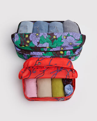 BAGGU - BAGGU Large Packing Cube Set - Poppy Mix - COLORPOP