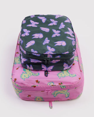BAGGU - BAGGU Large Packing Cube Set - Spring Animals - COLORPOP