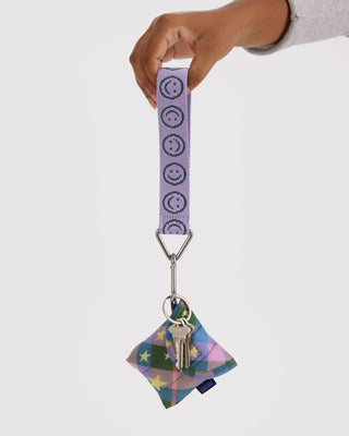 BAGGU - BAGGU Logo Keychain - Lilac Happy - COLORPOP