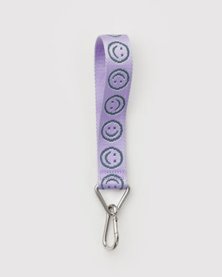 BAGGU - BAGGU Logo Keychain - Lilac Happy - COLORPOP