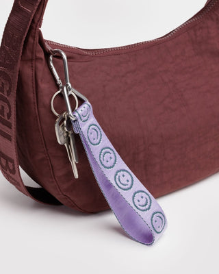 BAGGU - BAGGU Logo Keychain - Lilac Happy - COLORPOP