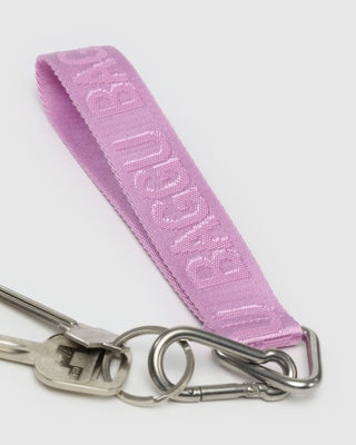 BAGGU - BAGGU Logo Keychain - Peony - COLORPOP