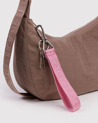 BAGGU - BAGGU Logo Keychain - Pink Happy - COLORPOP