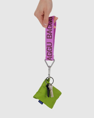 BAGGU - BAGGU Logo Keychain - Pink - COLORPOP