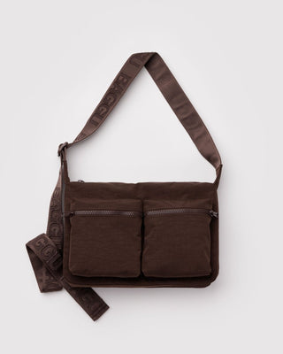 BAGGU - BAGGU Medium Cargo Crossbody - Coffee - COLORPOP