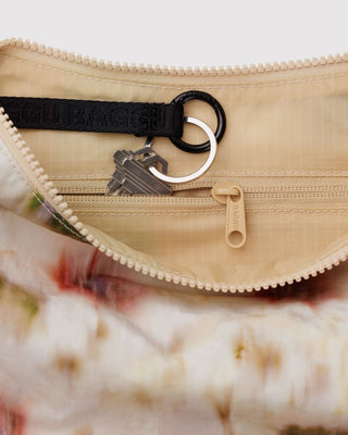 BAGGU - BAGGU Medium Crescent Bag - Abstract Floral - COLORPOP