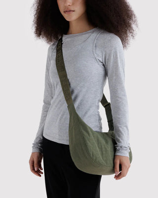 BAGGU - BAGGU Medium Crescent Bag - Caper - COLORPOP