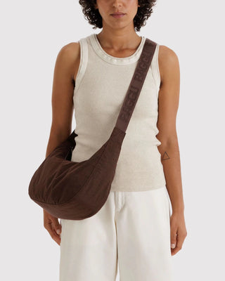 BAGGU - BAGGU Medium Crescent Bag - Coffee - COLORPOP