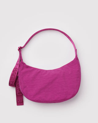 BAGGU - BAGGU Medium Crescent Bag - Deep Fuchsia - COLORPOP