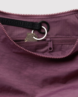 BAGGU - BAGGU Medium Crescent Bag - Wild Plum - COLORPOP