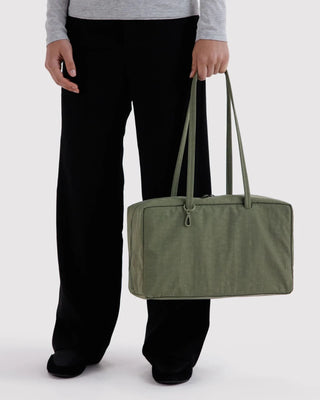 BAGGU - BAGGU Medium Nylon Bowler Bag - Caper - COLORPOP