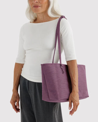 BAGGU - BAGGU Medium Nylon Reversible Tote - Wild Plum Mix - COLORPOP