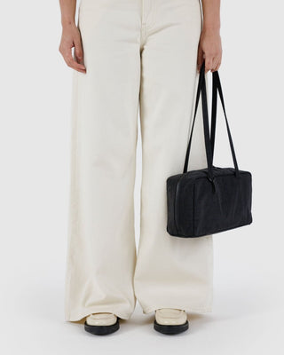 BAGGU - BAGGU Nylon Bowler Bag - Black - COLORPOP