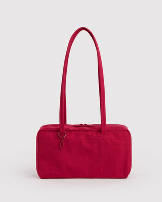 BAGGU - BAGGU Nylon Bowler Bag - Cherry - COLORPOP